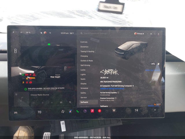 Продаж на аукціоні авто 2024 Tesla Cybertruck All-wheel Drive, vin: 7G2CEHED7RA052999, номер лоту: 45050893