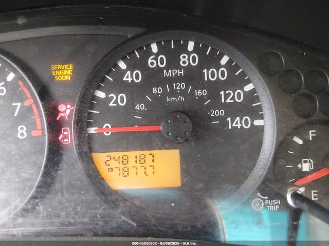 45050902 :رقم المزاد ، 1N6BD06T86C475284 vin ، 2006 Nissan Frontier Xe مزاد بيع