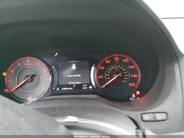 45050974 :رقم المزاد ، 5J8TC2H68ML807641 vin ، 2021 Acura Rdx A-spec Package مزاد بيع