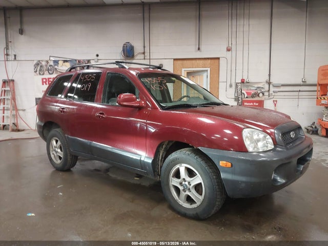 Продаж на аукціоні авто 2004 Hyundai Santa Fe Gls/lx, vin: KM8SC13E64U737906, номер лоту: 45051019