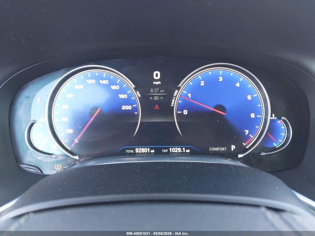 2016 Bmw 750i მანქანა იყიდება აუქციონზე, vin: WBA7F0C59GGL99185, აუქციონის ნომერი: 45051031