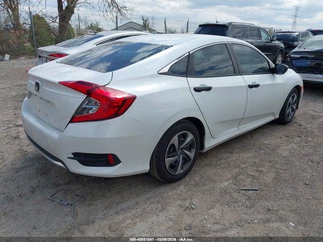 45051041 :رقم المزاد ، 2HGFC2F62KH604741 vin ، 2019 Honda Civic Lx مزاد بيع