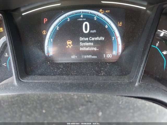 45051041 :رقم المزاد ، 2HGFC2F62KH604741 vin ، 2019 Honda Civic Lx مزاد بيع