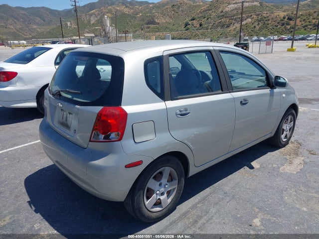 45051051 :رقم المزاد ، KL1TD626X5B380716 vin ، 2005 Chevrolet Aveo Special Value مزاد بيع