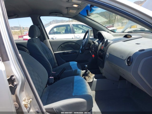 45051051 :رقم المزاد ، KL1TD626X5B380716 vin ، 2005 Chevrolet Aveo Special Value مزاد بيع