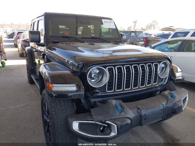 Продажа на аукционе авто 2024 Jeep Wrangler 4xe Sahara 4xe, vin: 1C4RJXP62RW154551, номер лота: 45051076
