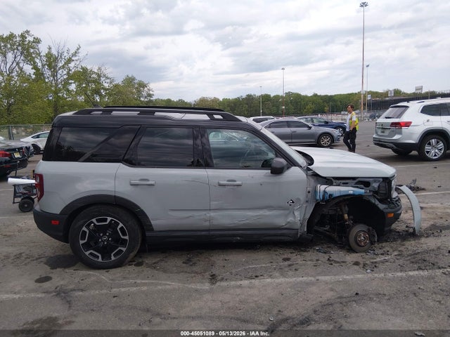 45051089 :رقم المزاد ، 3FMCR9C68NRE24777 vin ، 2022 Ford Bronco Sport Outer Banks مزاد بيع