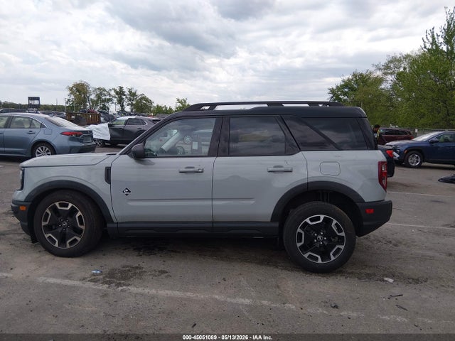 45051089 :رقم المزاد ، 3FMCR9C68NRE24777 vin ، 2022 Ford Bronco Sport Outer Banks مزاد بيع