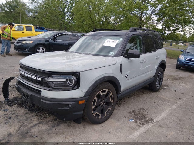 45051089 :رقم المزاد ، 3FMCR9C68NRE24777 vin ، 2022 Ford Bronco Sport Outer Banks مزاد بيع