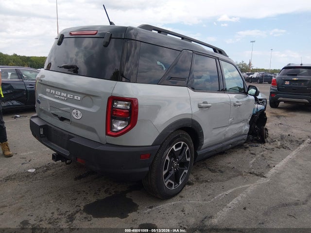 45051089 :رقم المزاد ، 3FMCR9C68NRE24777 vin ، 2022 Ford Bronco Sport Outer Banks مزاد بيع
