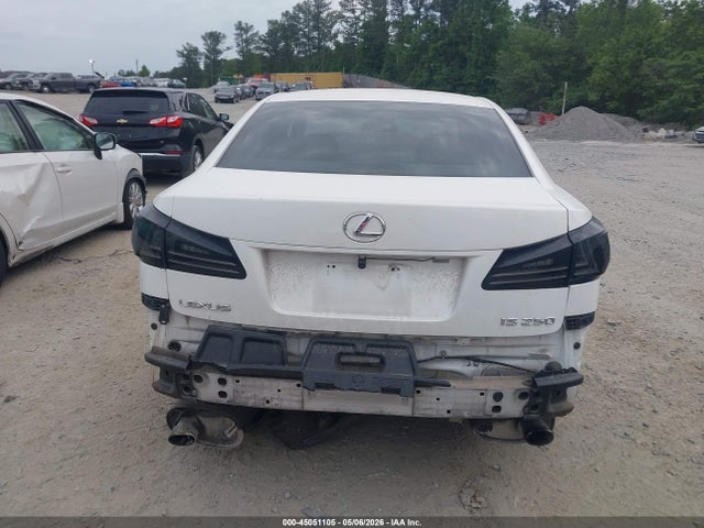 Aukcja sprzedaży 2006 Lexus Is 250, vin: JTHBK262865014732, numer aukcji: 45051105