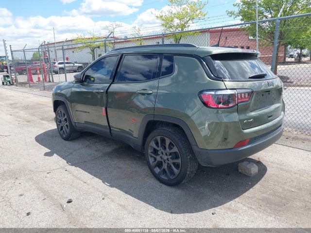 Продажа на аукционе авто 2021 Jeep Compass 80th Anniversary, vin: 3C4NJDEB5MT525018, номер лота: 45051139