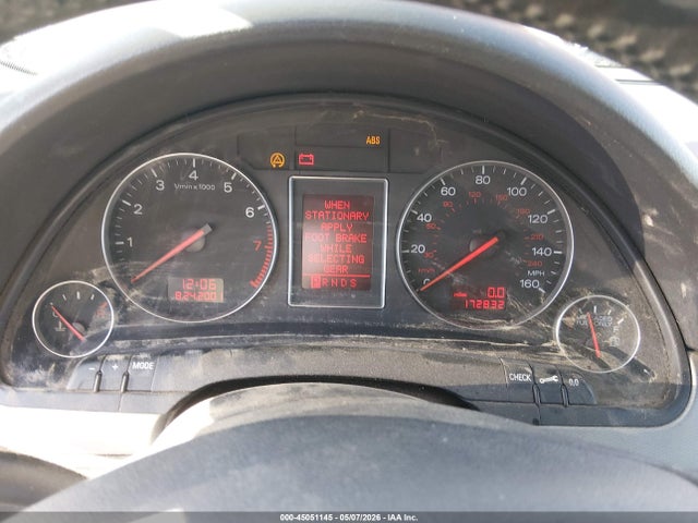 Aukcja sprzedaży 2002 Audi A4 1.8t, vin: WAULC68E42A163364, numer aukcji: 45051145