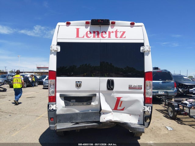 Aukcja sprzedaży 2019 Ram Promaster 2500 High Roof 159 Wb, vin: 3C6TRVDG2KE502436, numer aukcji: 45051156