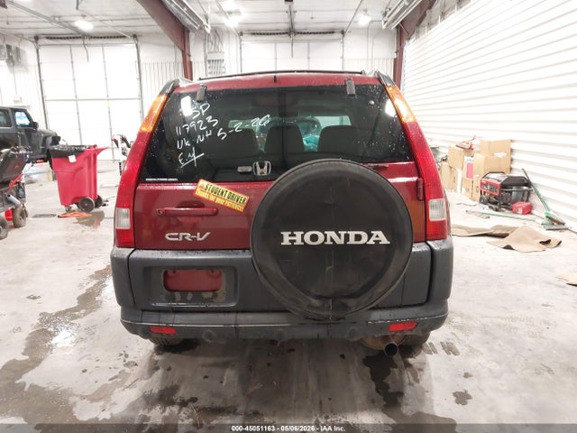 45051163 :رقم المزاد ، JHLRD78802C052294 vin ، 2002 Honda Cr-v Ex مزاد بيع