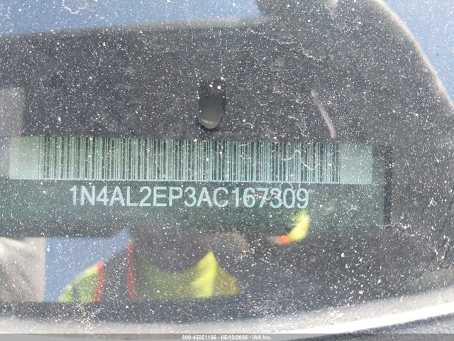 Aukcja sprzedaży 2010 Nissan Altima 2.5 S, vin: 1N4AL2EP3AC167309, numer aukcji: 45051166