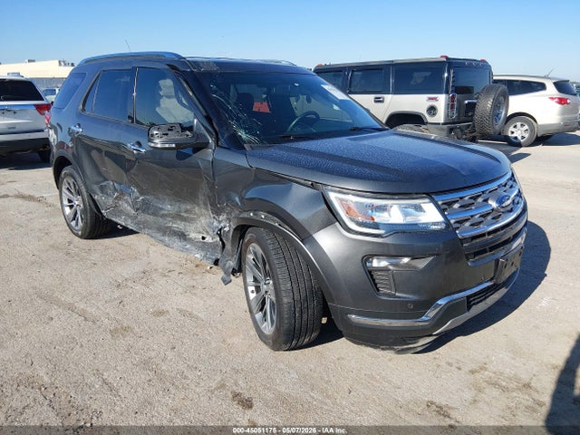 45051175 :رقم المزاد ، 1FM5K7F82KGB48629 vin ، 2019 Ford Explorer Limited مزاد بيع