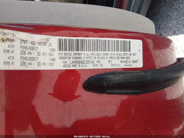 Продаж на аукціоні авто 2006 Jeep Grand Cherokee Limited, vin: 1J4HR58N56C320146, номер лоту: 45051215