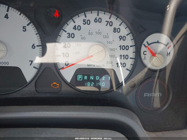 45051216 :رقم المزاد ، 1D7HA16KX8J134508 vin ، 2008 Dodge Ram 1500 St/sxt مزاد بيع
