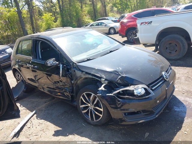 2017 Volkswagen Golf Tsi S 4-door/tsi Se 4-door/tsi Sel 4-door/tsi Wolfsburg Edition 4-door მანქანა იყიდება აუქციონზე, vin: 3VW217AUXHM058445, აუქციონის ნომერი: 45051289