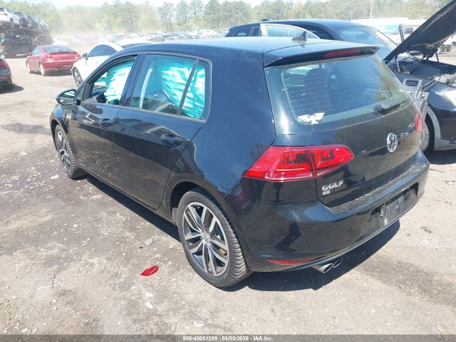 2017 Volkswagen Golf Tsi S 4-door/tsi Se 4-door/tsi Sel 4-door/tsi Wolfsburg Edition 4-door მანქანა იყიდება აუქციონზე, vin: 3VW217AUXHM058445, აუქციონის ნომერი: 45051289