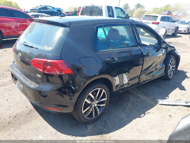 2017 Volkswagen Golf Tsi S 4-door/tsi Se 4-door/tsi Sel 4-door/tsi Wolfsburg Edition 4-door მანქანა იყიდება აუქციონზე, vin: 3VW217AUXHM058445, აუქციონის ნომერი: 45051289