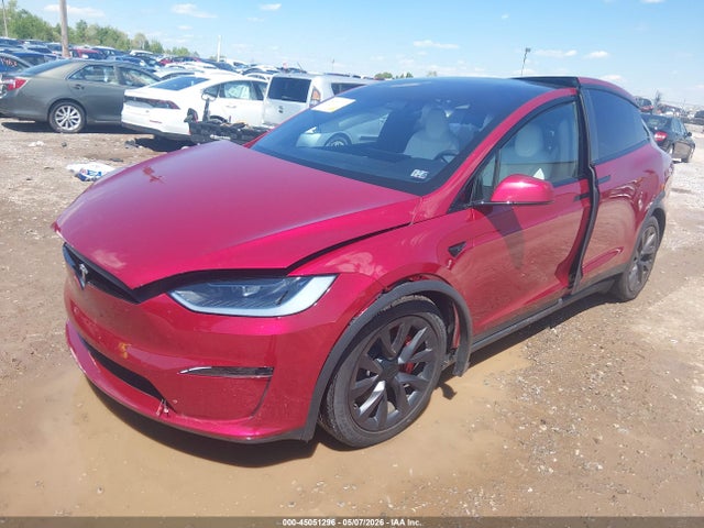 2023 Tesla Model X Plaid Tri Motor All-wheel Drive მანქანა იყიდება აუქციონზე, vin: 7SAXCBE60PF426137, აუქციონის ნომერი: 45051296