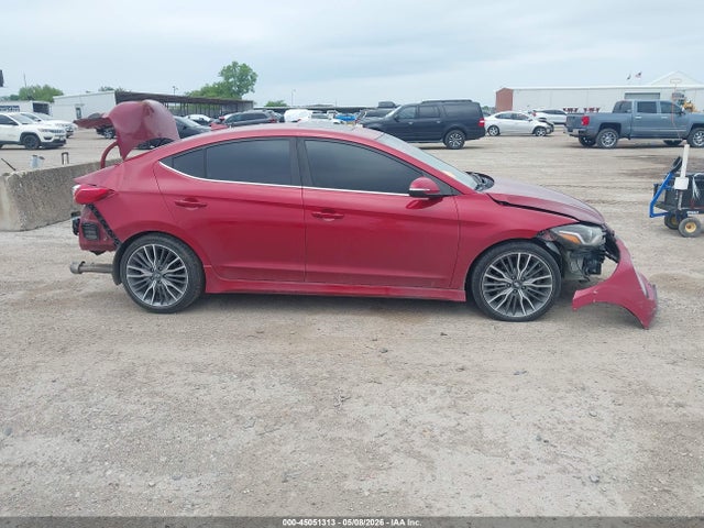 Продаж на аукціоні авто 2018 Hyundai Elantra Sport, vin: KMHD04LB9JU485086, номер лоту: 45051313