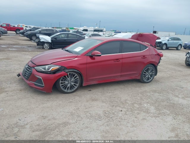 Продаж на аукціоні авто 2018 Hyundai Elantra Sport, vin: KMHD04LB9JU485086, номер лоту: 45051313