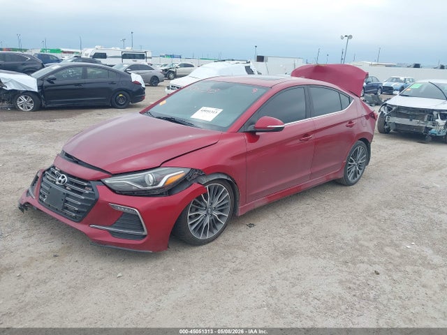Продаж на аукціоні авто 2018 Hyundai Elantra Sport, vin: KMHD04LB9JU485086, номер лоту: 45051313