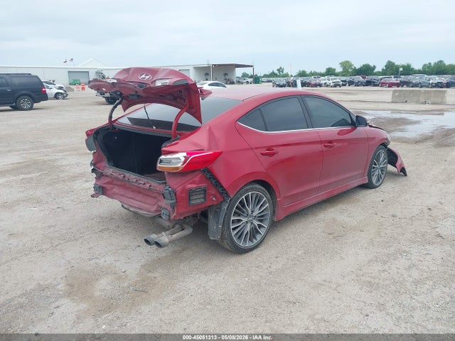 Продаж на аукціоні авто 2018 Hyundai Elantra Sport, vin: KMHD04LB9JU485086, номер лоту: 45051313