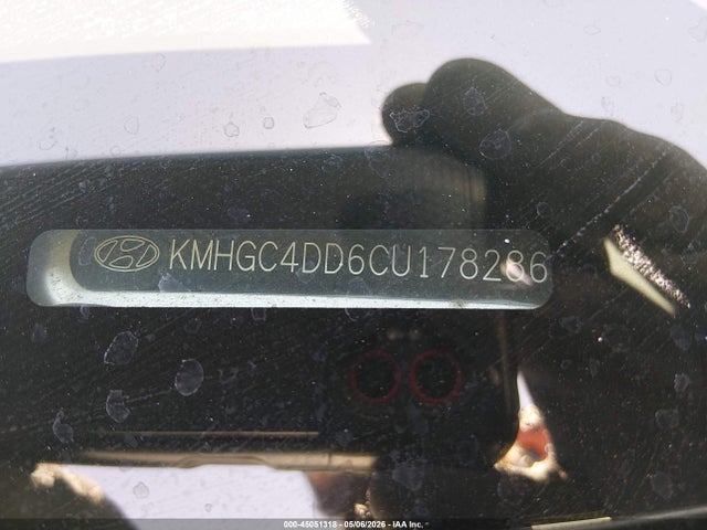 Продаж на аукціоні авто 2012 Hyundai Genesis 3.8, vin: KMHGC4DD6CU178286, номер лоту: 45051318