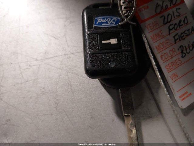 2015 Ford Fiesta Se მანქანა იყიდება აუქციონზე, vin: 3FADP4EJ6FM224746, აუქციონის ნომერი: 45051335