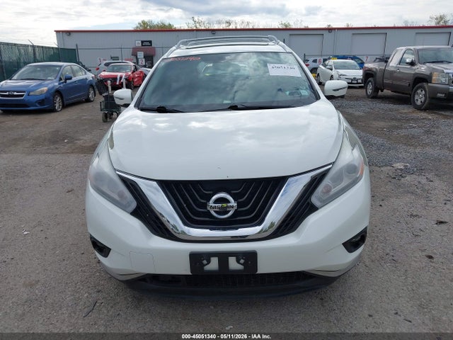 45051340 :رقم المزاد ، 5N1AZ2MH7HN156360 vin ، 2017 Nissan Murano Sl مزاد بيع