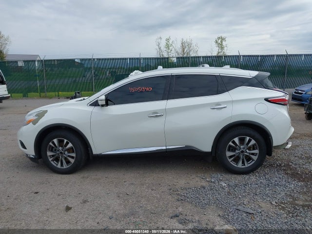45051340 :رقم المزاد ، 5N1AZ2MH7HN156360 vin ، 2017 Nissan Murano Sl مزاد بيع