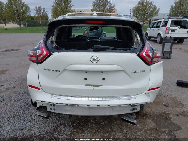 45051340 :رقم المزاد ، 5N1AZ2MH7HN156360 vin ، 2017 Nissan Murano Sl مزاد بيع