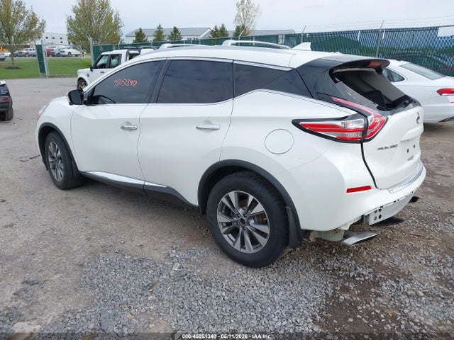 45051340 :رقم المزاد ، 5N1AZ2MH7HN156360 vin ، 2017 Nissan Murano Sl مزاد بيع