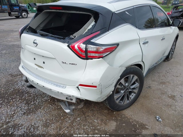 45051340 :رقم المزاد ، 5N1AZ2MH7HN156360 vin ، 2017 Nissan Murano Sl مزاد بيع