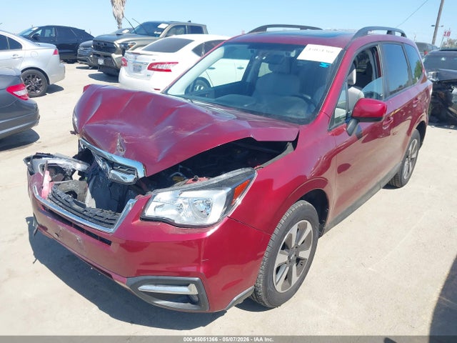 2017 Subaru Forester 2.5i Premium მანქანა იყიდება აუქციონზე, vin: JF2SJAGC4HH552028, აუქციონის ნომერი: 45051366