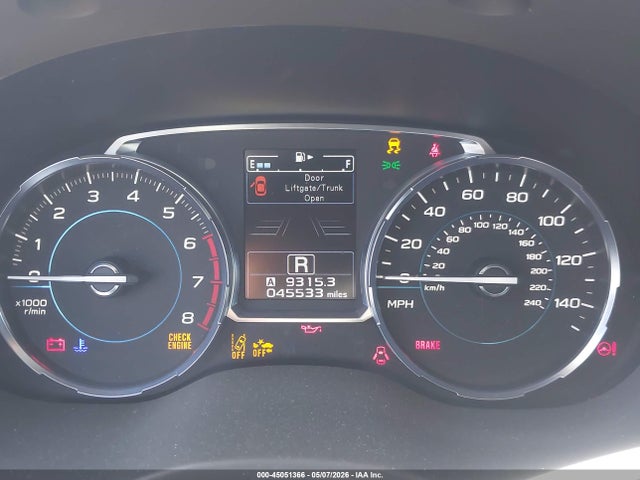 2017 Subaru Forester 2.5i Premium მანქანა იყიდება აუქციონზე, vin: JF2SJAGC4HH552028, აუქციონის ნომერი: 45051366
