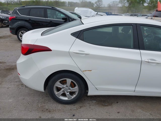 Продаж на аукціоні авто 2014 Hyundai Elantra Se, vin: 5NPDH4AE8EH480715, номер лоту: 45051367