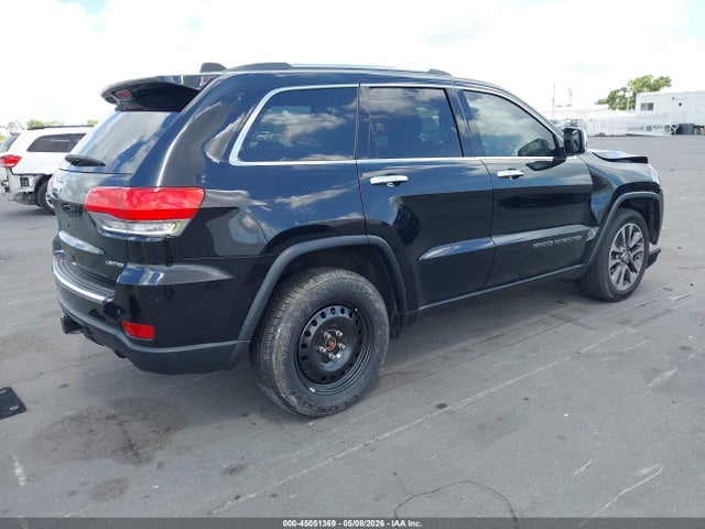 2018 Jeep Grand Cherokee Limited 4x4 მანქანა იყიდება აუქციონზე, vin: 1C4RJFBG4JC108011, აუქციონის ნომერი: 45051369