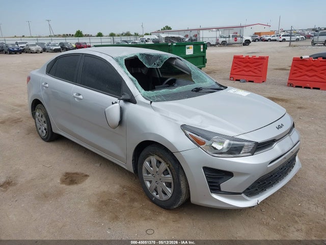 2021 Kia Rio Lx მანქანა იყიდება აუქციონზე, vin: 3KPA24ADXME395888, აუქციონის ნომერი: 45051370