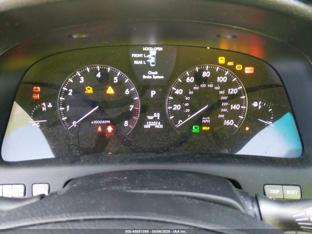 2008 Lexus Ls 460 L მანქანა იყიდება აუქციონზე, vin: JTHGL46F485030401, აუქციონის ნომერი: 45051398