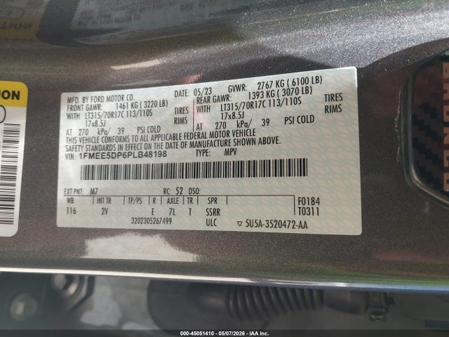Ford Bronco Outer Banks 2023 1FMEE5DP6PLB48198 Image 9