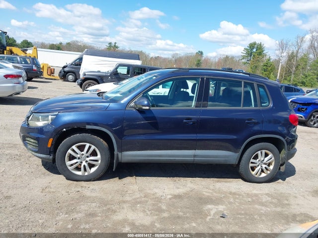 2015 Volkswagen Tiguan S მანქანა იყიდება აუქციონზე, vin: WVGBV7AX3FW574480, აუქციონის ნომერი: 45051417