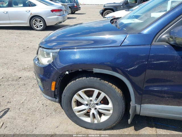 2015 Volkswagen Tiguan S მანქანა იყიდება აუქციონზე, vin: WVGBV7AX3FW574480, აუქციონის ნომერი: 45051417
