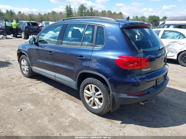 2015 Volkswagen Tiguan S მანქანა იყიდება აუქციონზე, vin: WVGBV7AX3FW574480, აუქციონის ნომერი: 45051417