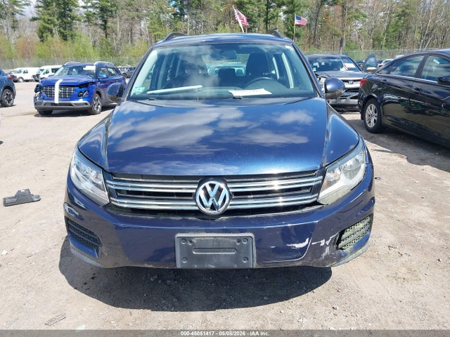 2015 Volkswagen Tiguan S მანქანა იყიდება აუქციონზე, vin: WVGBV7AX3FW574480, აუქციონის ნომერი: 45051417