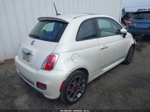 45051426 :رقم المزاد ، 3C3CFFBR9CT384950 vin ، 2012 Fiat 500 Sport مزاد بيع
